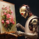 a Robot Painting
